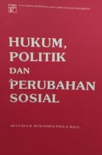 Hukum Politik dan Perubahan Sosial