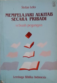 Mempelajari Alkitab Secara Pribadi