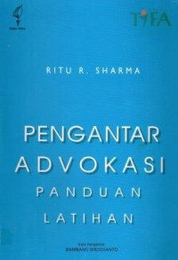 Pengantar Advokasi Panduan Latihan