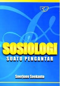 Sosiologi Suatu Pengantar