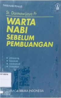 Warta Nabi Sebelum Pembuangan