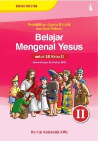 Image of Belajar Mengenal Yesus Untuk SD Kelas II