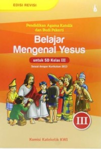 Image of Belajar Mengenal Yesus Untuk SD Kelas III